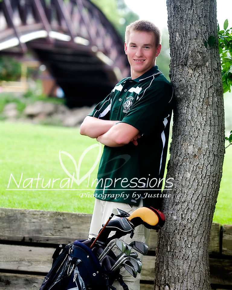 Senior Boy Golf Picture ND golf picture