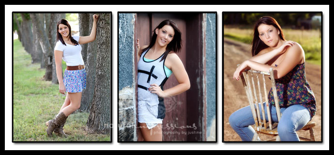 senior gir outside