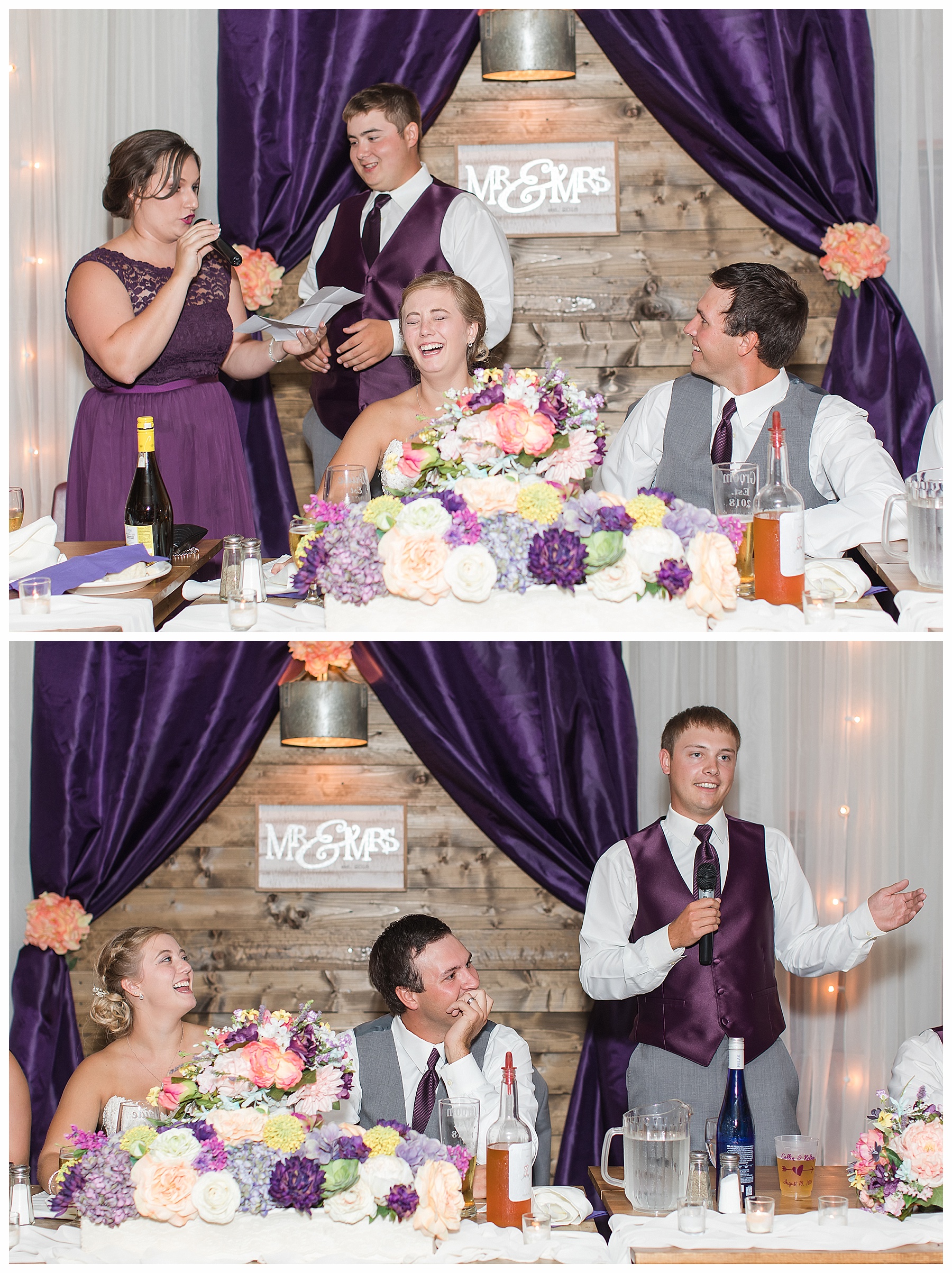 Wedding Party head table