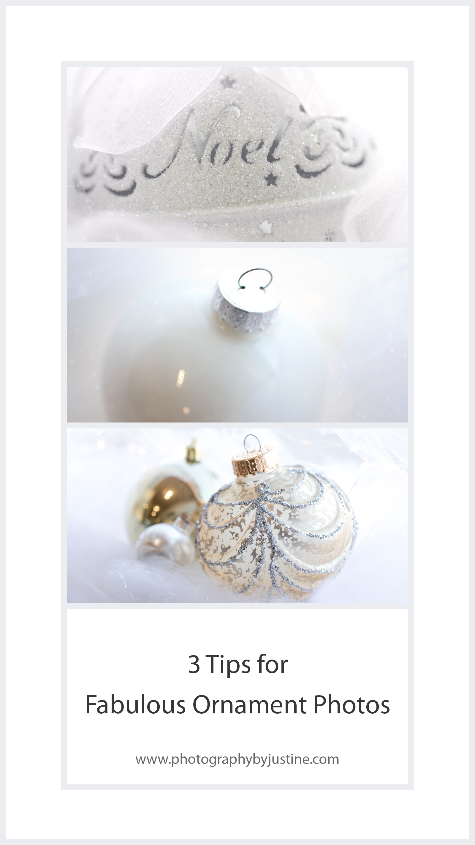 Holiday Ornament Photo Tips